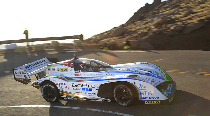 2014PikesPeakIntl.Hill Climb June 25 - Practice day 1