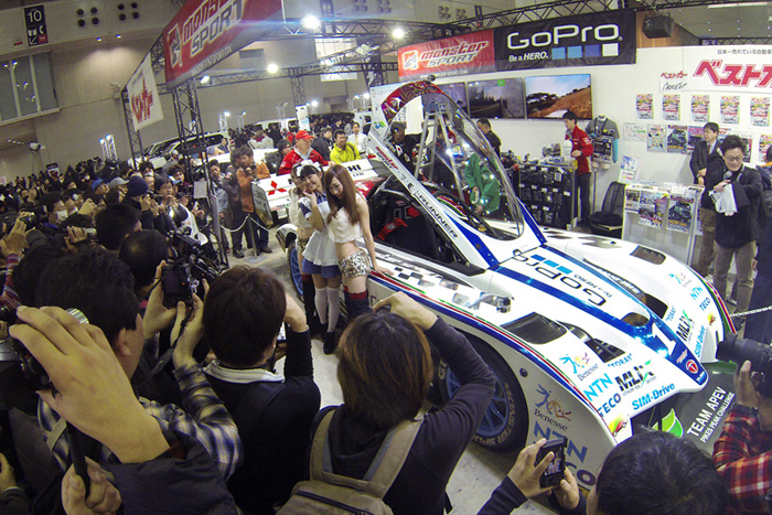 東京オートサロン2015に「E-RUNNER パイクスピークスペシャル」を展示